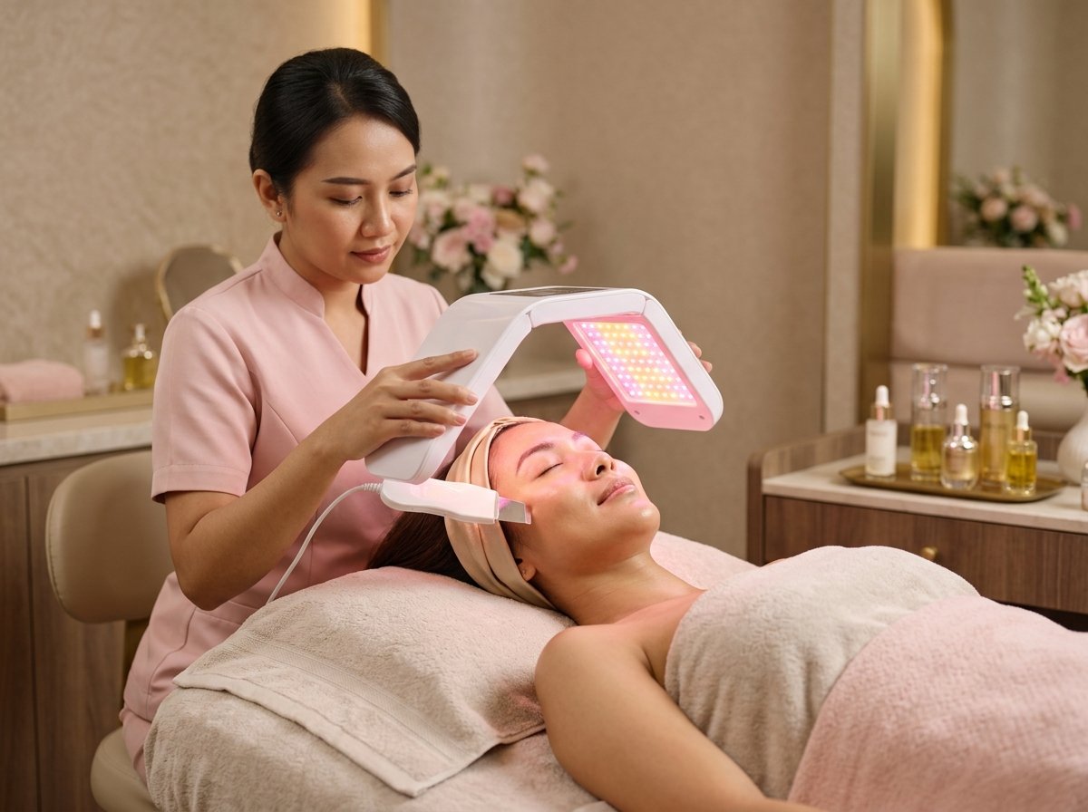 Lulur, Facial, Totok Wajah, Serum Vit C/Collagen & PDT Terapi